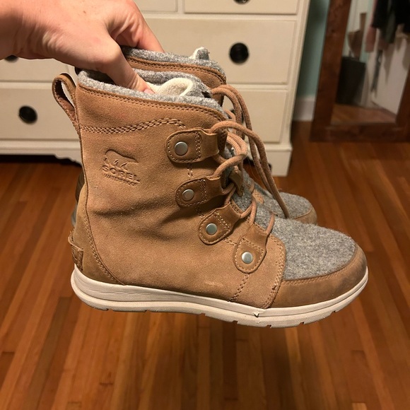 Women's SOREL Explorer Joan Waterproof Winter Boots - Picture 6 of 7